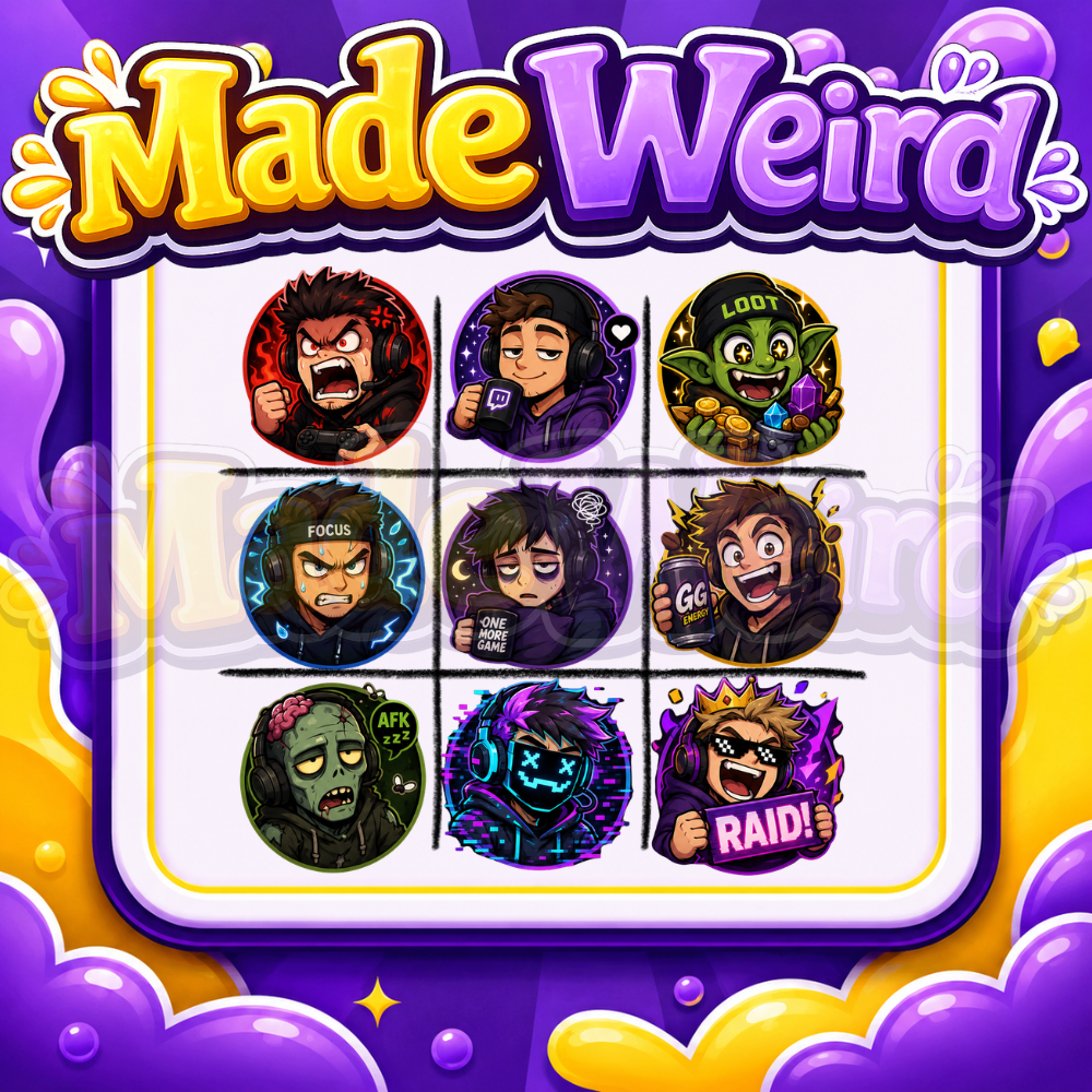 Gamers & Streamers Avatars